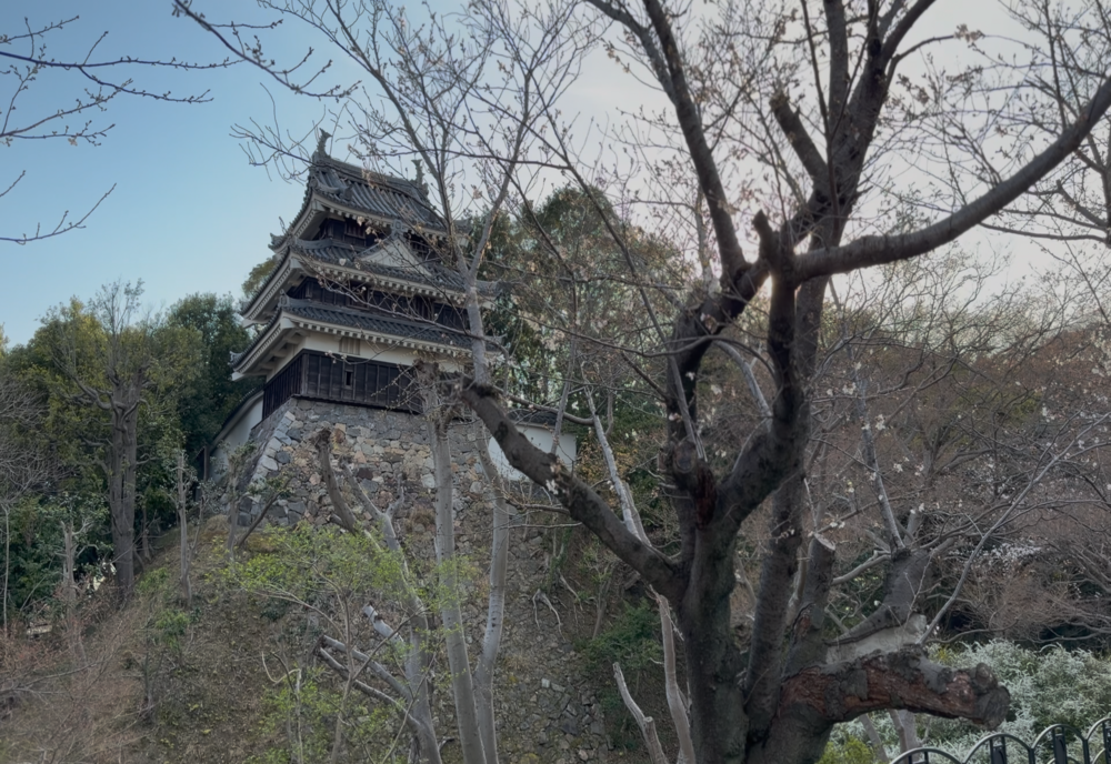 西尾城 二之丸天守跡