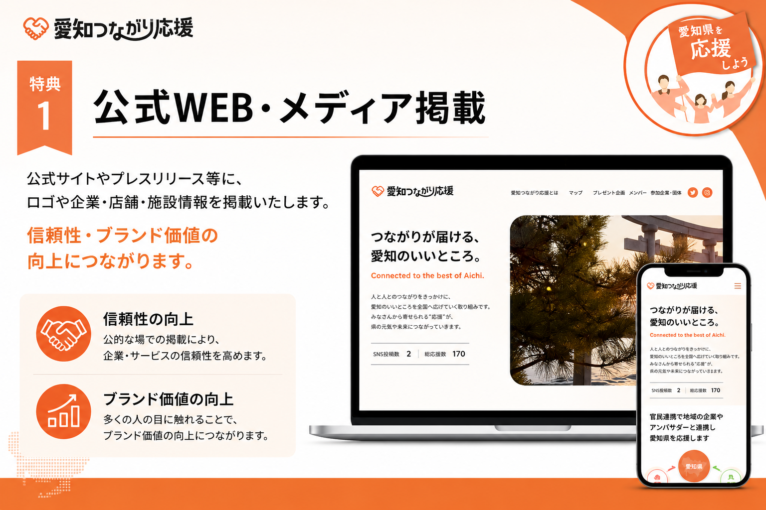 公式WEB・メディア掲載