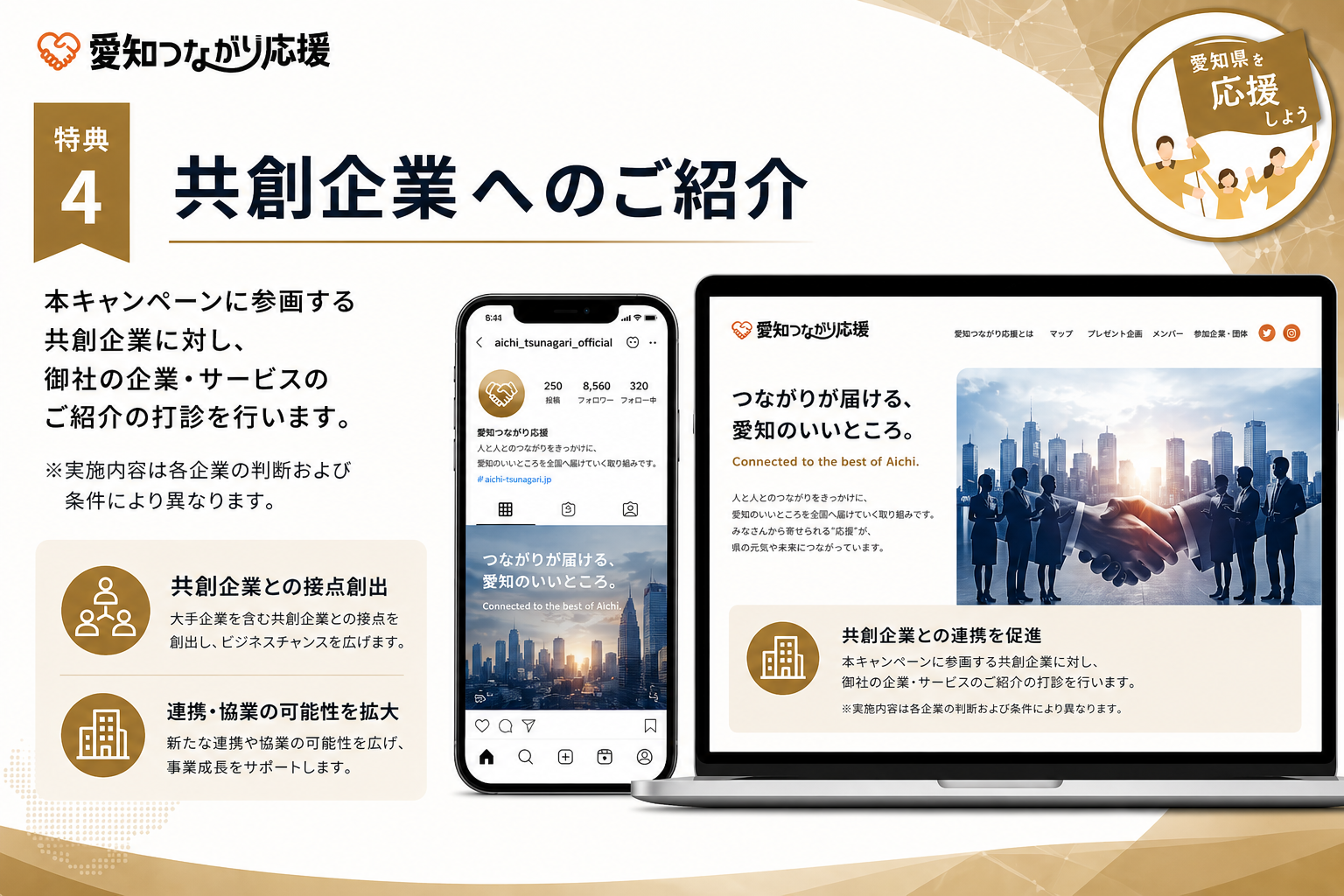 共創企業へのご紹介打診