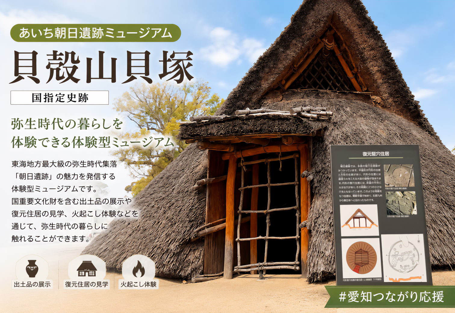 貝殻山貝塚（あいち朝日遺跡ミュージアム）