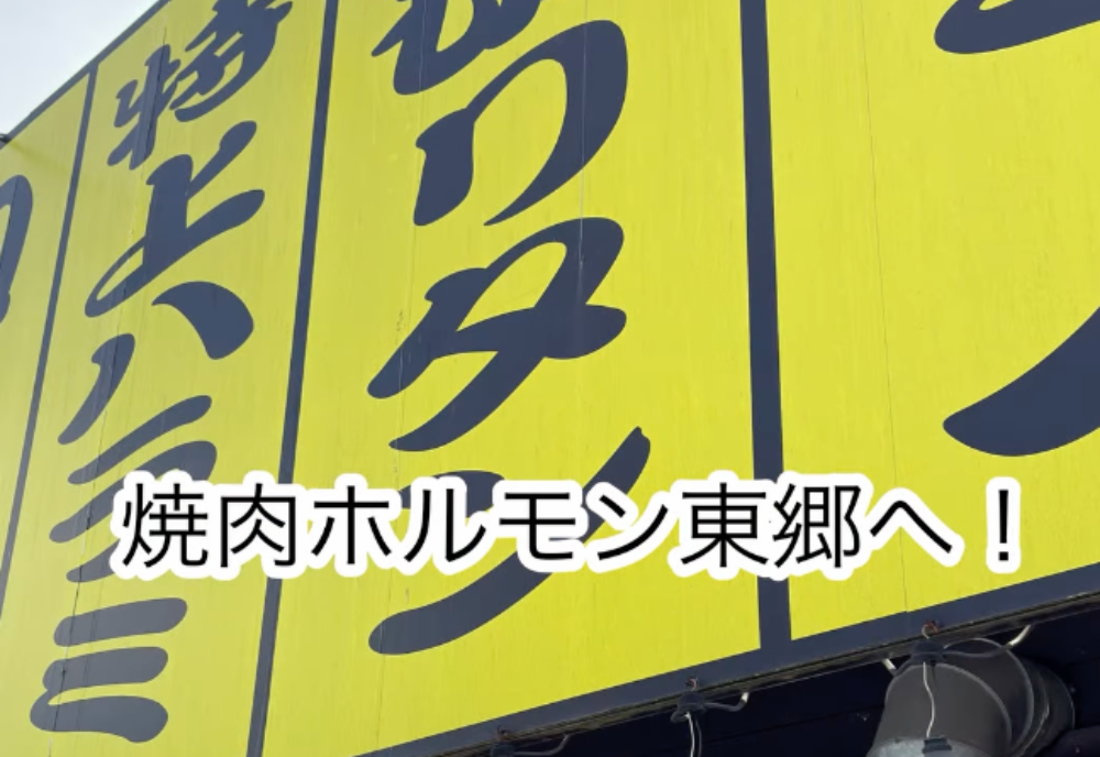 焼肉ホルモン 東郷
