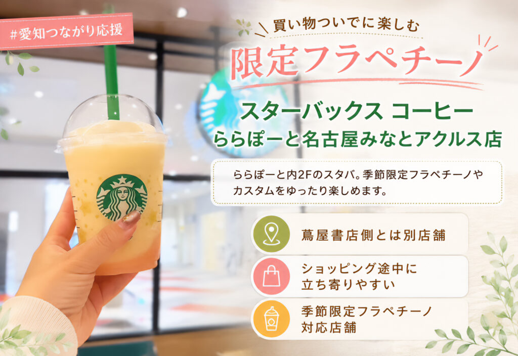 スターバックス コーヒー ららぽーと名古屋みなとアクルス店