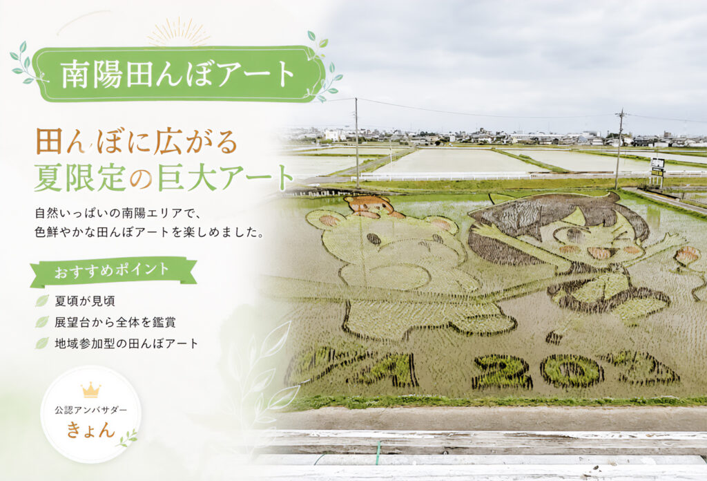 南陽田んぼアート