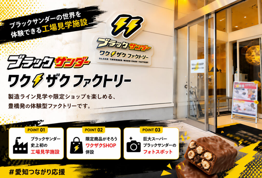 ブラックサンダー ワクザクファクトリー