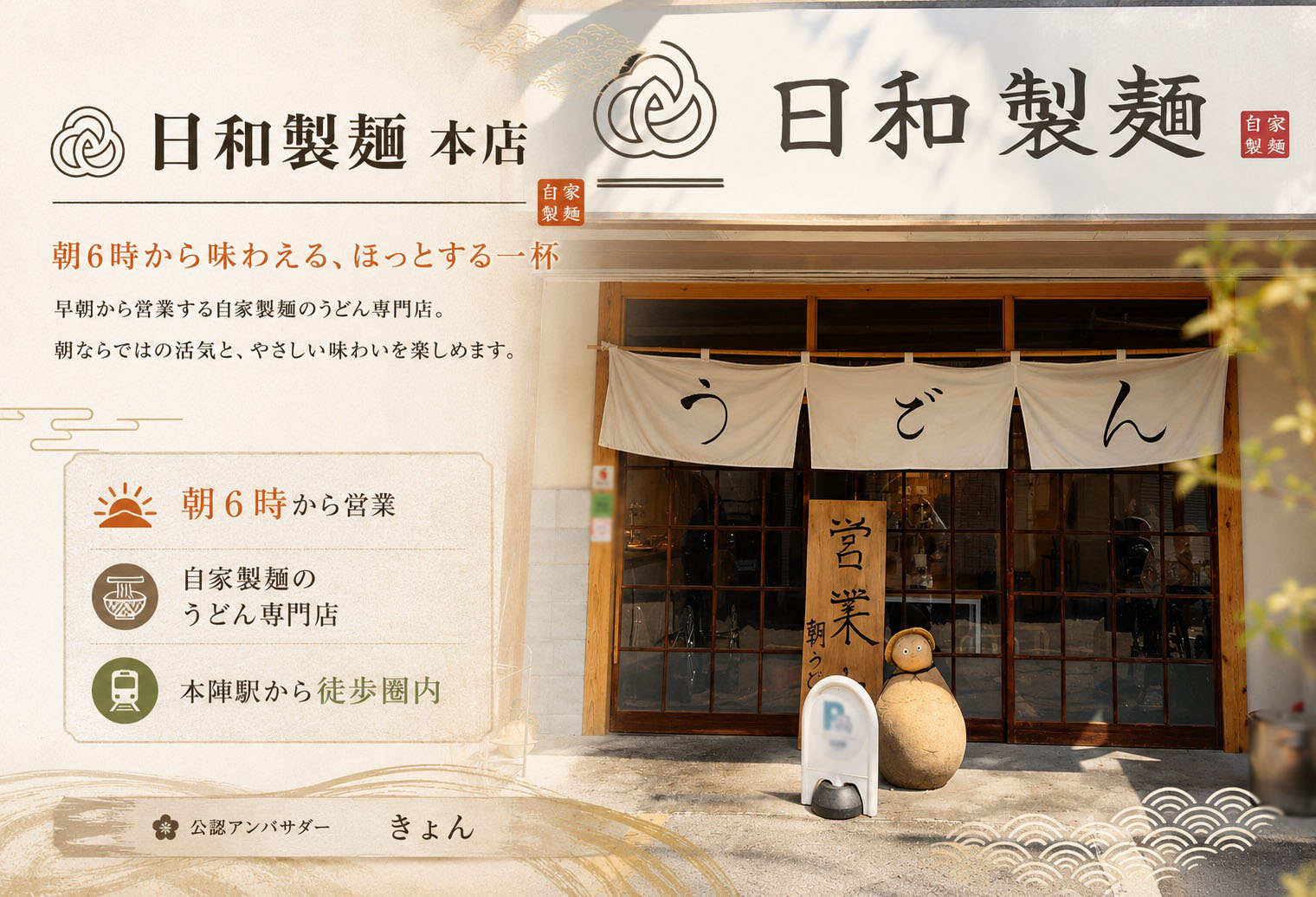 日和製麺本店